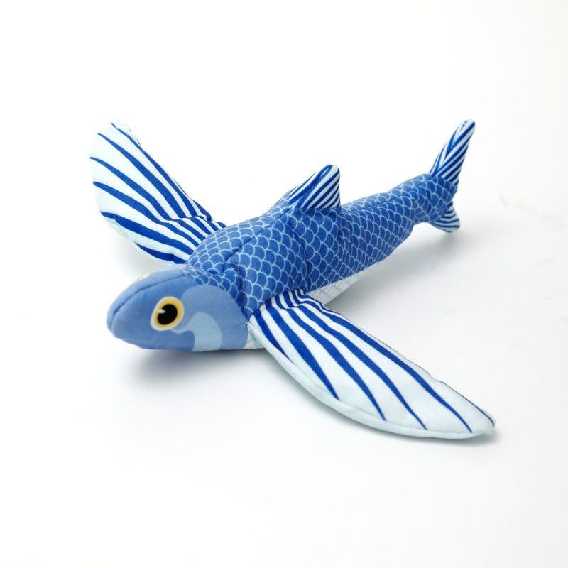 Fish Jumping Winged Bird