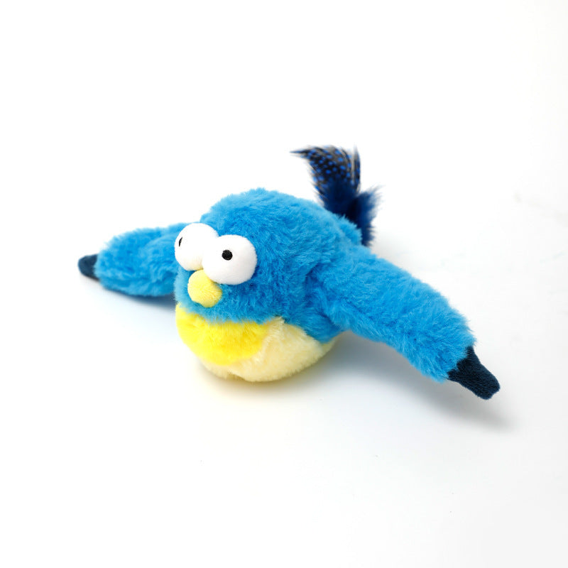 Fish Jumping Winged Bird